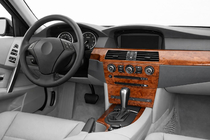 BMW 5 Series E60/E61 2003-2010 Nakładki na deskę rozdzielczą Meric zdjęcia 1