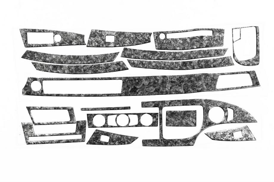 BMW 5 Series E60/E61 2003-2010 Nakładki na deskę rozdzielczą Meric Zdjęcia 3