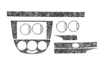 Chevrolet Lacetti 2003-2024 Nakładki na deskę rozdzielczą HB/SW (Meric) Aluminium zdjęcia 2
