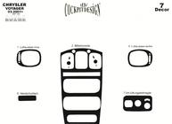Chrysler Voyager 2001-2007 Nakładki na deskę rozdzielczą (Meric) zdjęcia 8