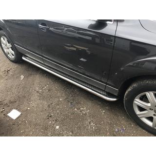 Progi Boczne Maydos V2 (2 szt., Aluminium i Stal Nierdzewna) Audi Q7 2005-2015 zdjęcia 2