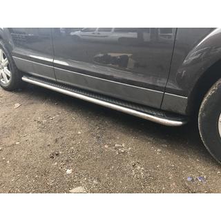 Progi Boczne Maydos V2 (2 szt., Aluminium i Stal Nierdzewna) Audi Q7 2005-2015 zdjęcia 3