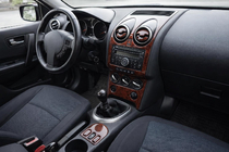 Nissan Qashqai 2007-2010 Nakładki na Deskę Rozdzielczą Aluminium zdjęcia 1