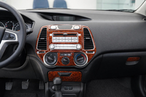 Hyundai I-20 2008-2012 Nakładki na Deskę Rozdzielczą Carbon zdjęcia 1