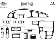 Kia Carnival 2002-2013 Nakładki na Deskę Rozdzielczą zdjęcia 2
