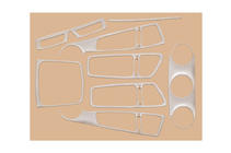 Kia Ceed 2007-2012 Nakładki na deskę rozdzielczą (Meric) Aluminium zdjęcia 4