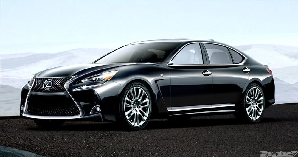 Lexus zaprezentuje najmocniejszy sedan LS
