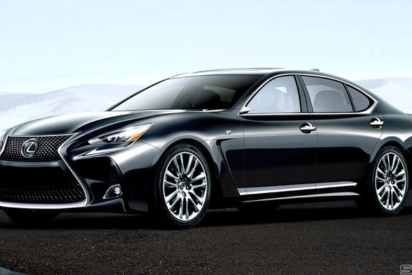 Lexus zaprezentuje najmocniejszy sedan LS