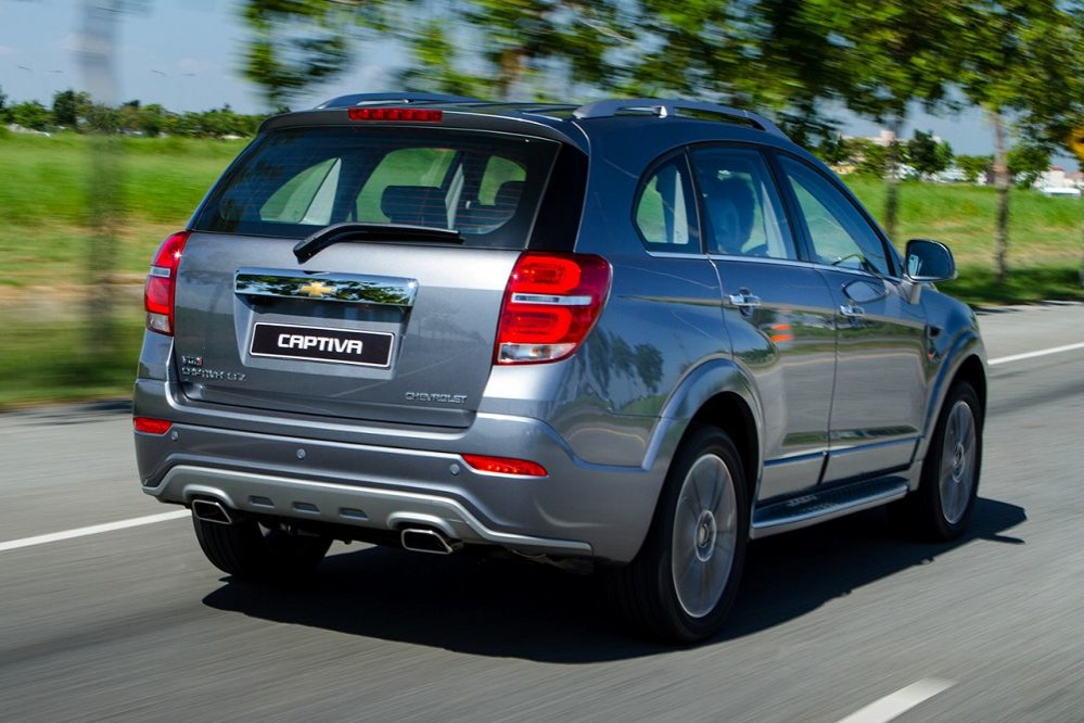 Przegląd zaktualizowanego zwrotnicy Chevrolet Captiva