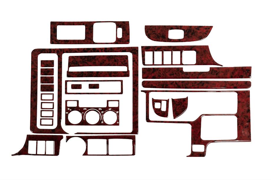 Toyota Land Cruiser 90 Prado 1996-2002 Nakładki na Deskę Rozdzielczą Image