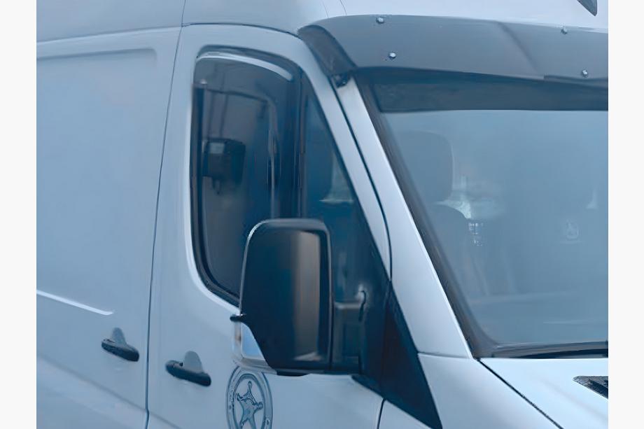 Mercedes Sprinter W906 2006–2018 Przyklejane owiewki (2 szt, HIC) Zdjęcia 8
