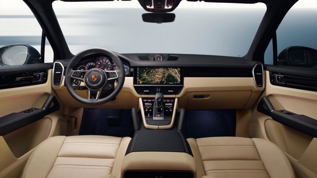 Przegląd zwrotnicy Porsche Cayenne 2018 roku modelowego