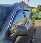 Chevrolet Captiva 2006-2019 Deflektory szyb z listwą chromowaną (4 szt, Niken) zdjęcia 4