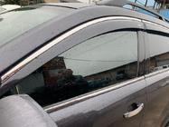 Chevrolet Captiva 2006-2019 Deflektory szyb z listwą chromowaną (4 szt, Niken) zdjęcia 2