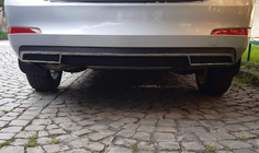 Skoda Octavia III A7 2013-2019 Obramowanie tylnego dyfuzora (2013-2017, stal nierdzewna) zdjęcia 6