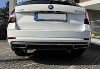 Skoda Octavia III A7 2013-2019 Obramowanie tylnego dyfuzora (2013-2017, stal nierdzewna) zdjęcia 7