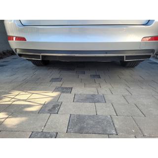 Obramowanie tylnego dyfuzora (2013-2017, stal nierdzewna) Skoda Octavia III A7 2013-2019 zdjęcia 3