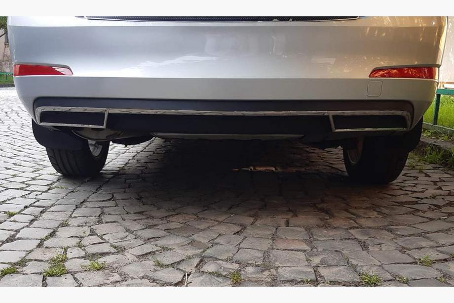 Skoda Octavia III A7 2013-2019 Obramowanie tylnego dyfuzora (2013-2017, stal nierdzewna) Zdjęcia 6