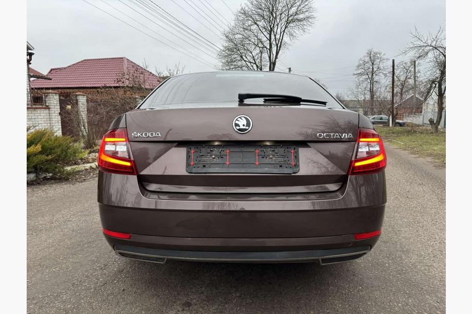 Skoda Octavia III A7 2013-2019 Obramowanie tylnego dyfuzora (2013-2017, stal nierdzewna) Zdjęcia 5