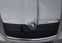 Skoda Octavia II A5 2010-2013 Zimowa osłona na grill (górna) zdjęcia 2