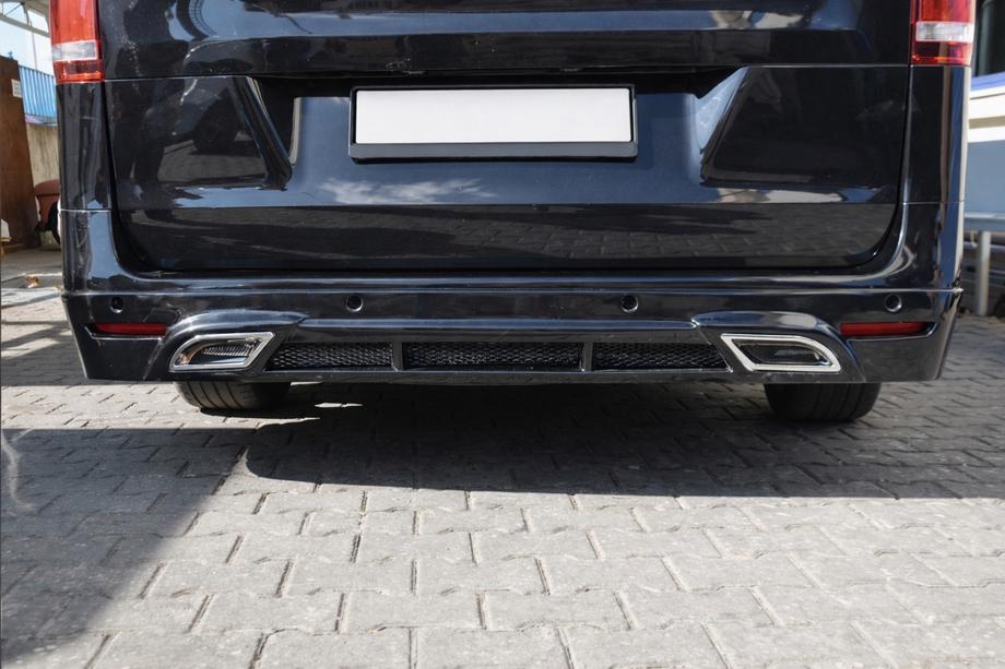 Mercedes Vito/V-class W447 2014- Nakładka na tylny zderzak V2 (pod lakierowanie) Image