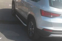 Seat Ateca 2016- Progi boczne Fullmond (2 szt., aluminium) zdjęcia 4