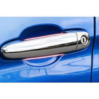 Chromowane Nakładki na Klamek Drzwi (4 szt, Stal Nierdzewna) BMW 5 Series E60/E61 2003-2010 zdjęcia 1