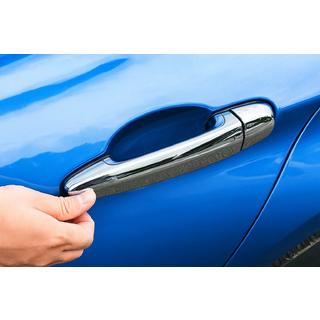 Chromowane Nakładki na Klamek Drzwi (4 szt, Stal Nierdzewna) BMW 5 Series E60/E61 2003-2010 zdjęcia 4