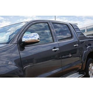 Nakładki na Lusterka (2 szt., Stal Nierdzewna) Toyota Hilux 2006-2015 zdjęcia 1