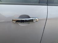 Ford Transit 2014- Nakładki na klamki z czarnym paskiem (4 szt, ABS) zdjęcia 4