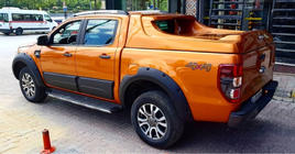 Ford Ranger 2011–2022 Listwy drzwiowe OmsaLine (4 szt, ABS) zdjęcia 2