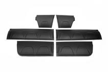 Volkswagen Amarok 2010-2022 Listwy drzwiowe OmsaLine (6 szt, ABS) zdjęcia 14