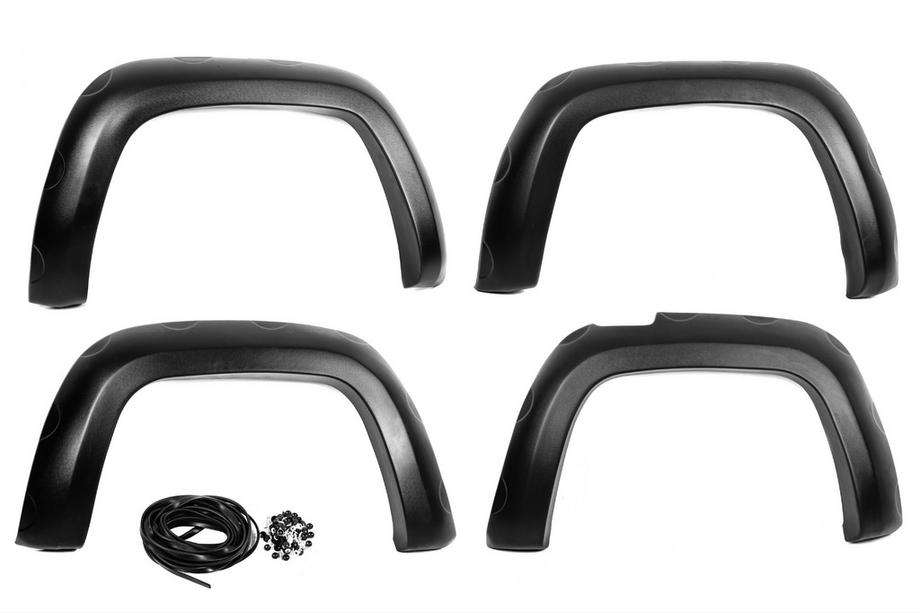 Volkswagen Amarok 2010-2022 Poszerzenia nadkoli EuroCap (ABS, czarne) Zdjęcia 1