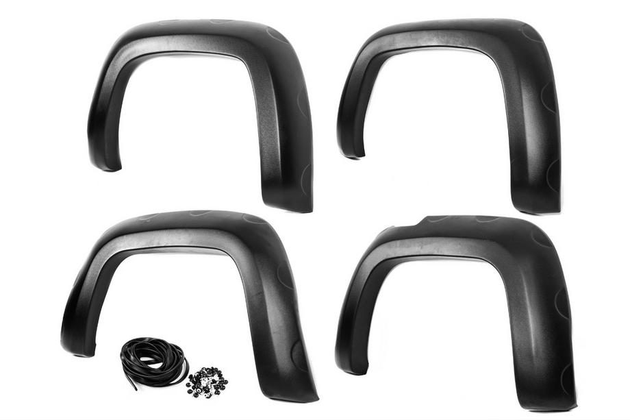 Volkswagen Amarok 2010-2022 Poszerzenia nadkoli EuroCap (ABS, czarne) Zdjęcia 2