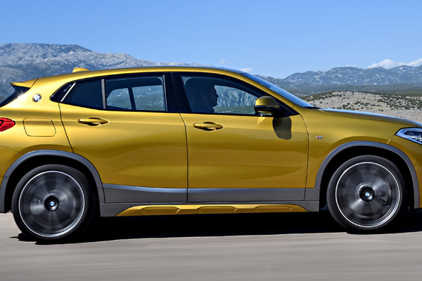 Znajomość nowy miejski crossover BMW X2