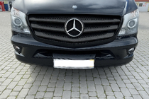Mercedes Vito/V-class W447 2014- Nakładki na grill (6 szt, karbon) zdjęcia 3