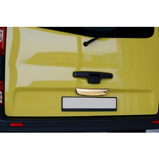 Listwa chromowana nad tablicą rejestracyjną (dolna, stal nierdzewna) Opel Vivaro 2001–2015 zdjęcia 1