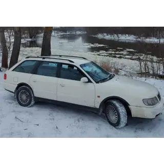 Nakładki na nadkola (4 szt, czarne) Audi A6 C4 1994–1997 zdjęcia 2