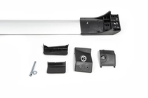 Nissan Qashqai 2007-2010 Belki dachowe na relingi bez zamka Flybar V1 (2 szt.) zdjęcia 6