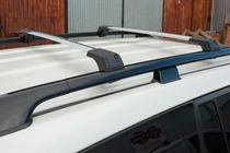 Toyota Land Cruiser Prado 150 2009-2023 Belki dachowe na relingi bez zamka Flybar V1 (2 szt.) zdjęcia 2