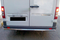 Mercedes Sprinter W901/902/903/904/905 1995–2006 Tylna Belka AK002 (Stal Nierdzewna) zdjęcia 1