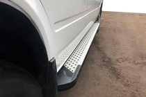 Mercedes Sprinter W901/902/903/904/905 1995–2006 Progi Boczné Allmond Grey (2 szt., Aluminium) zdjęcia 1
