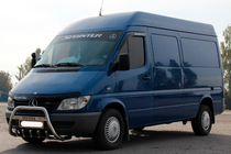Mercedes Sprinter W901/902/903/904/905 1995–2006 Pałąk Przedni WT004 (Stal Nierdzewna) zdjęcia 2