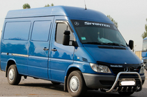 Mercedes Sprinter W901/902/903/904/905 1995–2006 Pałąk Przedni WT004 (Stal Nierdzewna) zdjęcia 3