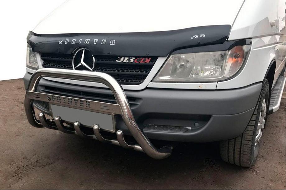 Mercedes Sprinter W901/902/903/904/905 1995–2006 Pałąk Przedni WT004 (Stal Nierdzewna) 1995-2000 Zdjęcia 5