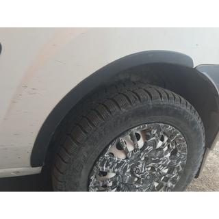 Nakładki na nadkola (4 szt, czarne) Fiat Doblo I 2005-2010 zdjęcia 4
