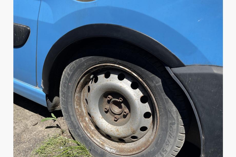 Fiat Scudo 2007-2015 Nakładki na nadkola (4 szt, czarne) Image