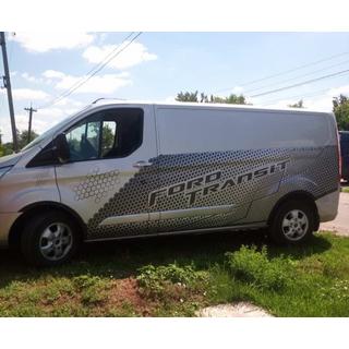 Poszerzenia nadkoli (6 szt, czarne) Ford Custom 2013-2022 zdjęcia 4