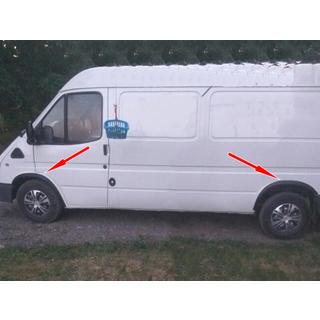 Nakładki na nadkola (4 szt, czarne) Ford Transit 1991-2000 zdjęcia 1