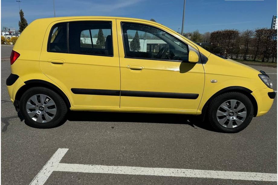 Hyundai Getz 2002- Nakładki na nadkola ABS (4szt, 5D, czarne) Image